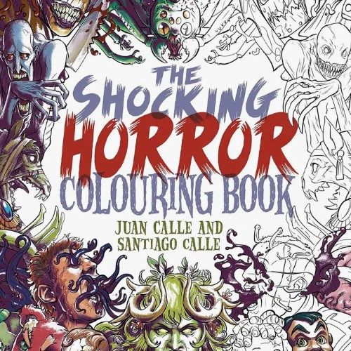 Shocking Horror Coloring Book