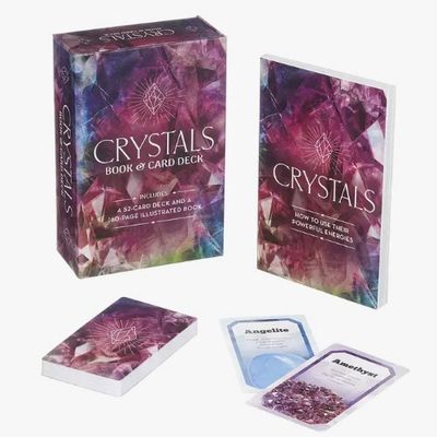 Crystals Book and Card Deck