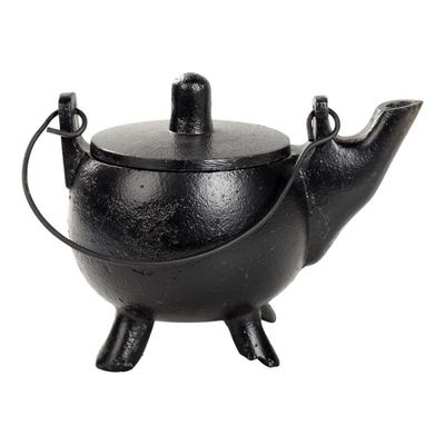 Cauldron Kettle w/ Lid Cast Iron