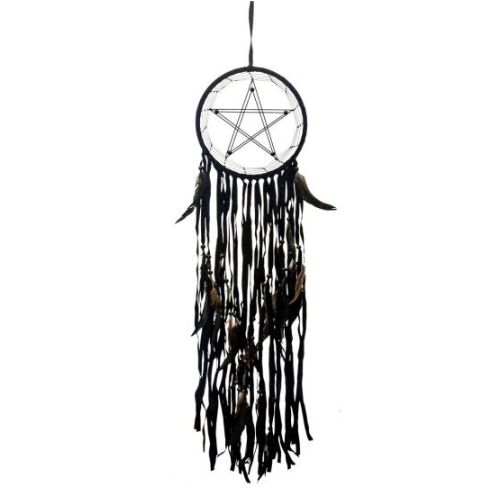 Dream catcher - Pentagram Black 37&quot;