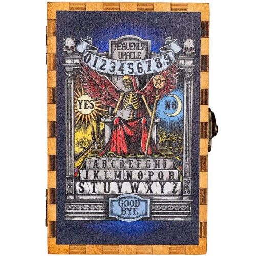 Heavenly Oracle Wooden Tarot Card Box