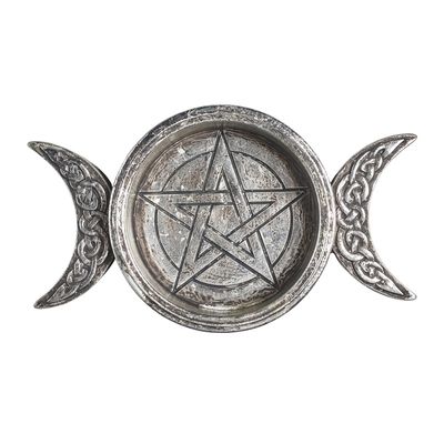 Triple Moon Trinket Dish by Alchemy