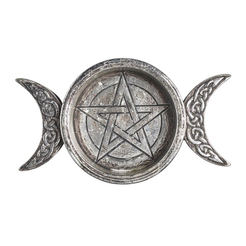 Triple Moon Trinket Dish by Alchemy
