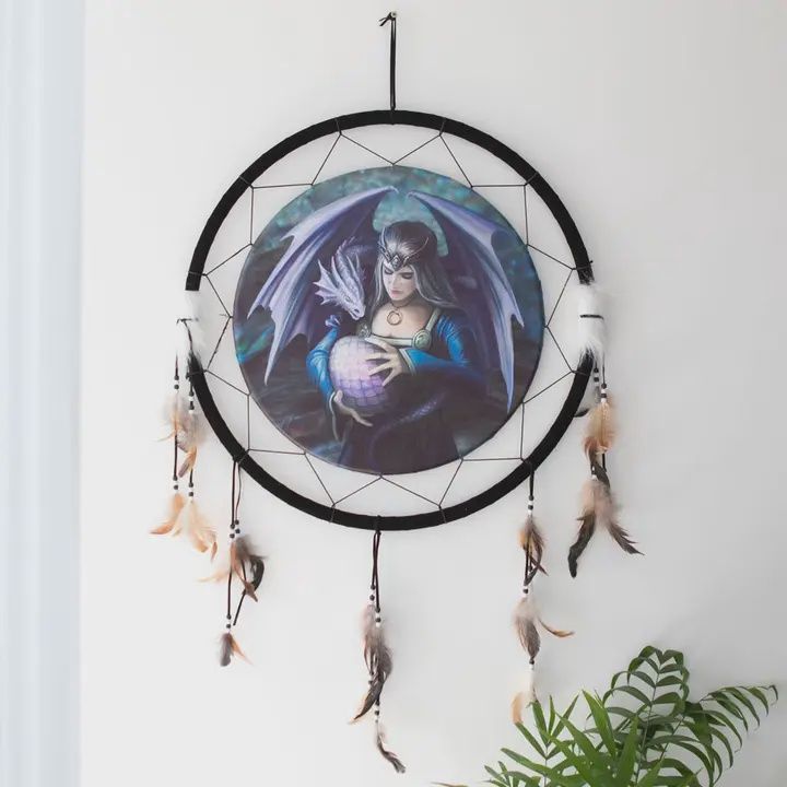 Dream catcher Siblings Anne Stokes 24&quot;