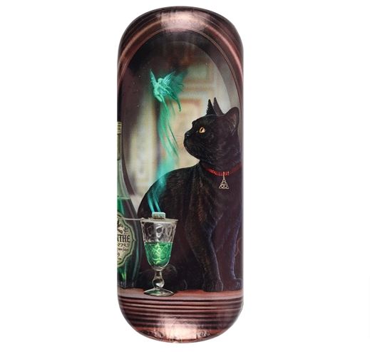 Eye Glass Case Rigid - Select, Style: Absinthe w/ Cat