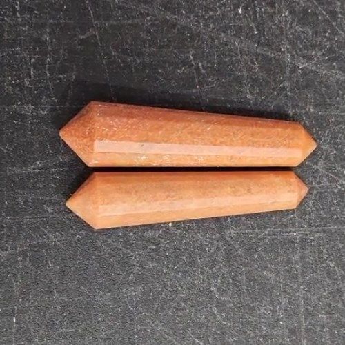 Wand Vogel Cut Peach Aventurine