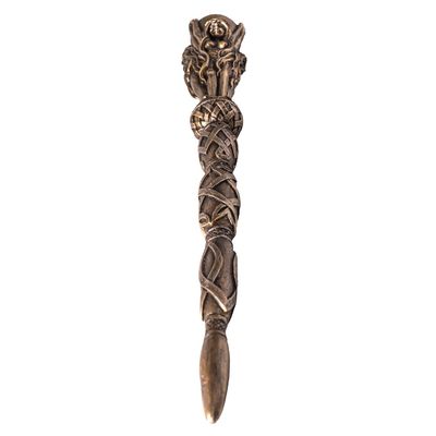 Wand Mystical Triple Goddess 14"