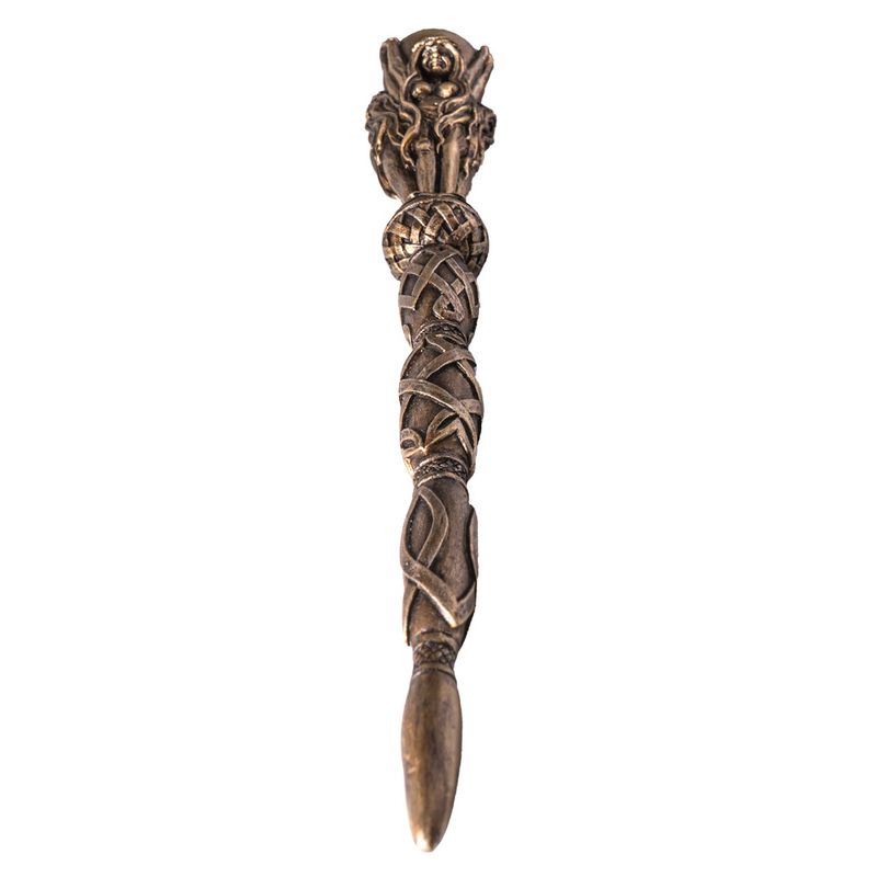 Wand Mystical Triple Goddess 14&quot;