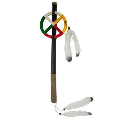 Ceremonial Stick - Medicine Wheel