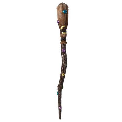 Wand Mystical Witch Broom 14"