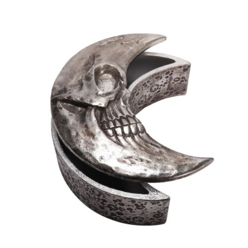 Skull Moon Box Silver by Alchemy