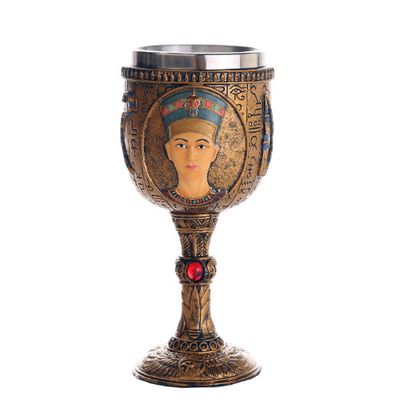 Chalice - Egyptian Goblet Nefertiti