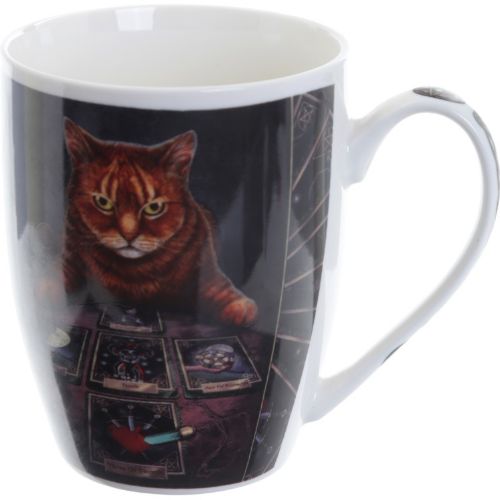 Mug - The Reader (Cat w/ Tarot Cards)