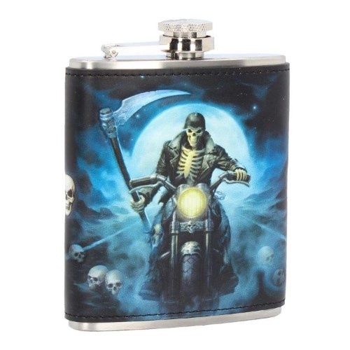 Hip Flask - Hellrider 3.75&quot; x 5&quot;