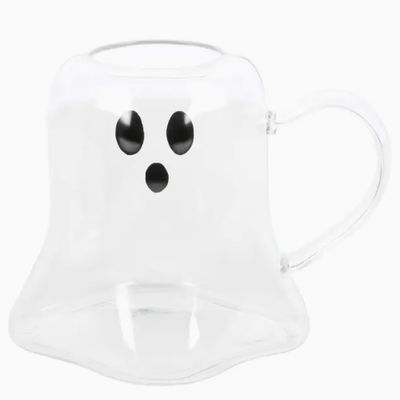 Ghost-Shaped Halloween Mug
