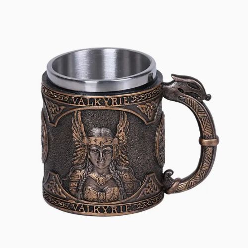 Valkyrie Mug Resin Stainless Steel