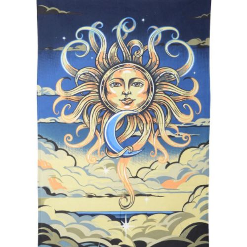 Tapestry 3D 30&quot; x 45&quot;, Type: Sun and Moon