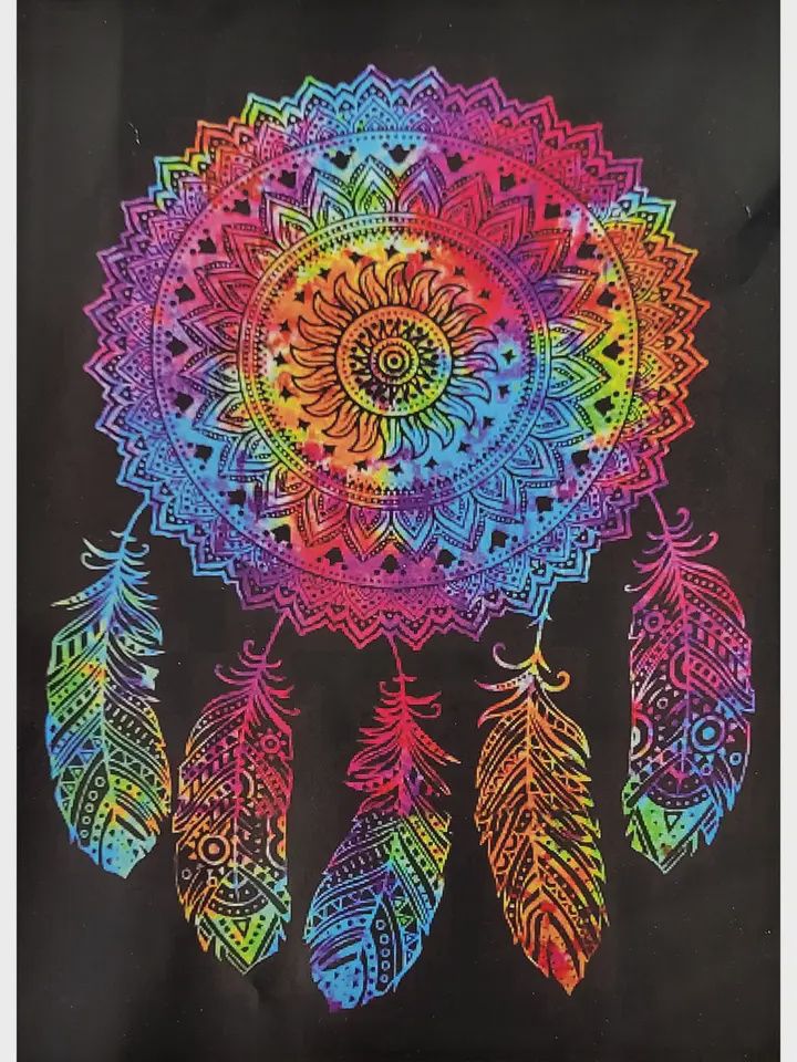Tapestry Dream Catcher Multi "7x4.5"