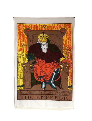 Tapestry Emperor Tarot 30x40"