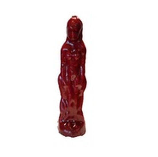 Candle Female Figure Standing 7&quot; - Select Color