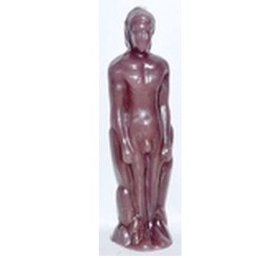 Candle Male Figure  Standing 7" - Select  Color