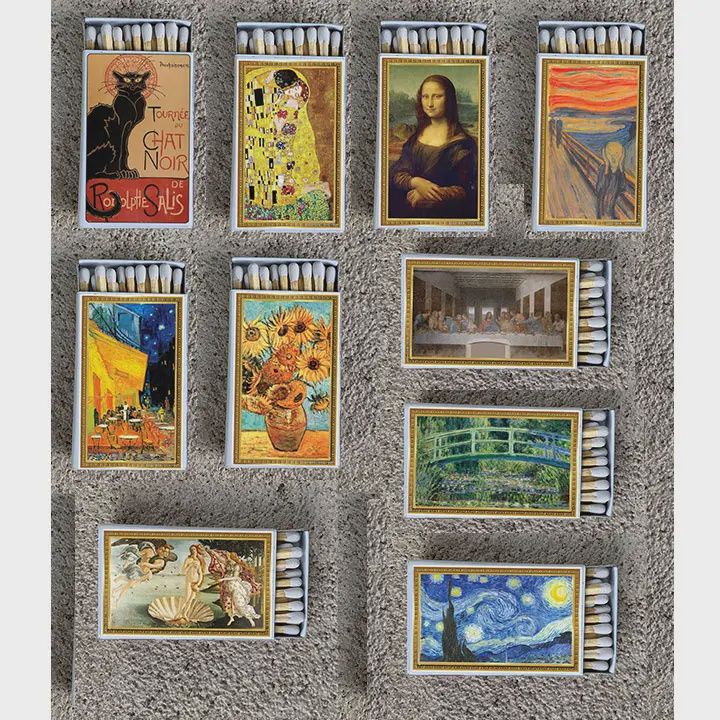 Match Box   2&quot; select art, Style: Classical Art