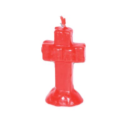 Candle Cross 4 1/4"- Select Color