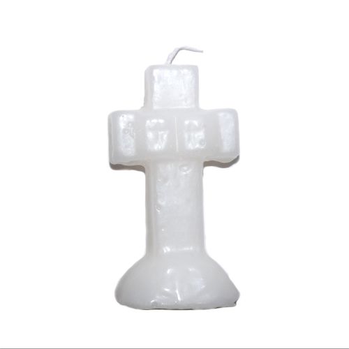 Candle Cross 4 1/4&quot;- Select Color