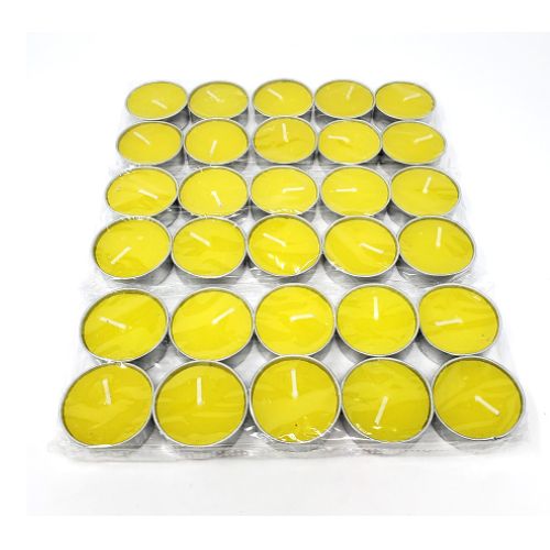 Candle Tea Light Assorted Colors by New Age