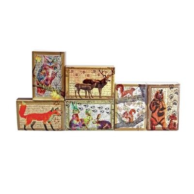 Matchbox - Forest Friends 2.188&quot; x 1.5&quot;