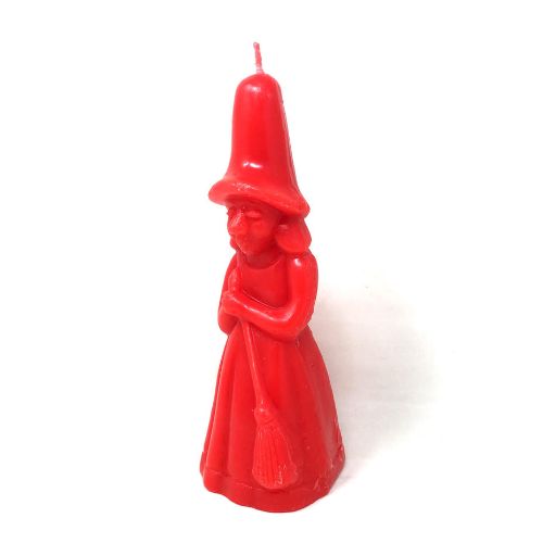 Candle Witch Standing 7.5&quot; - Select Color