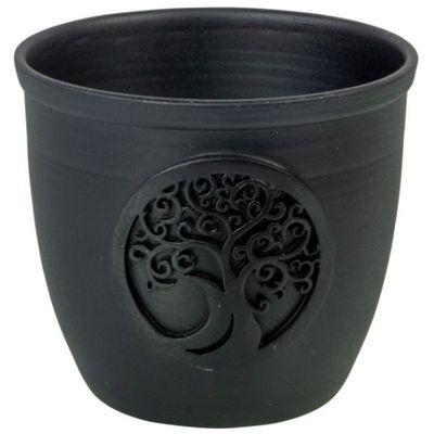 Candle Holder for Taper Metal Pot Black - Select