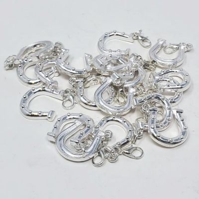 Horse Shoe Metal Charm 1"