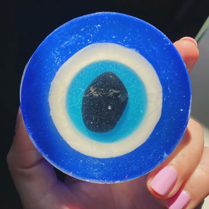 Soap Crystal Infused Bar Soap - Evil Eye 6 oz