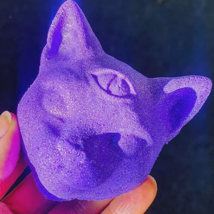 Bath Bomb - Psychic Protector Cat  4 oz