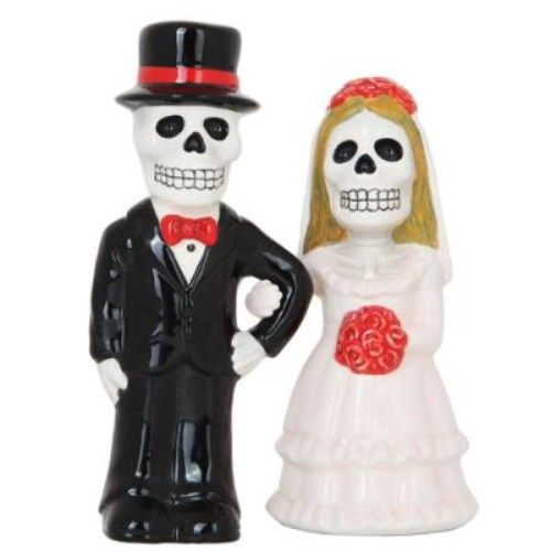 Love Never Dies Salt &#39;n Pepper Bride 3&quot; - 5&quot; - Select
