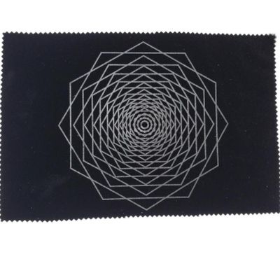 Crystal Grid Geometric Design Map 8" x 12"