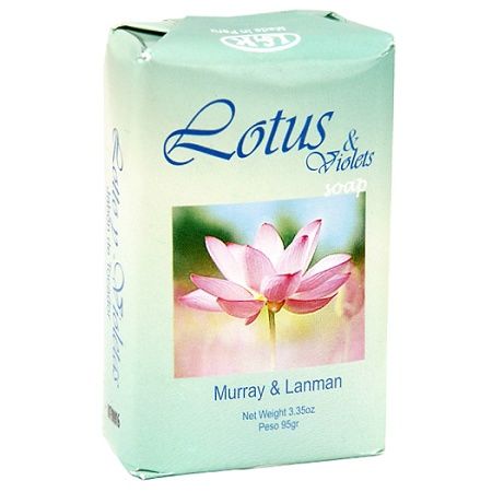 Lotus &amp; Violets Soap Murray * Lanman 3.3 oz