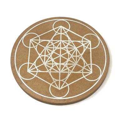 Crystal Grid  -Wooden Grid by Vrinda 6" Asst Styles - Select