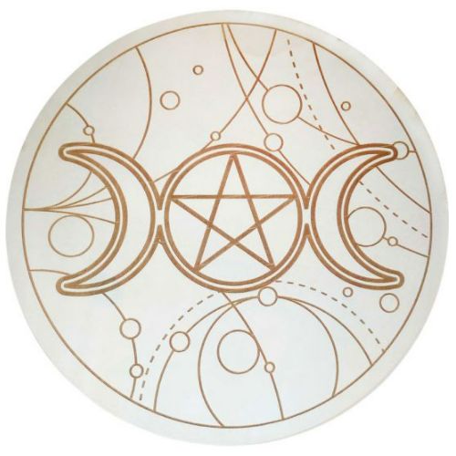Crystal Grid Wood 12&quot; Circle by Kheops