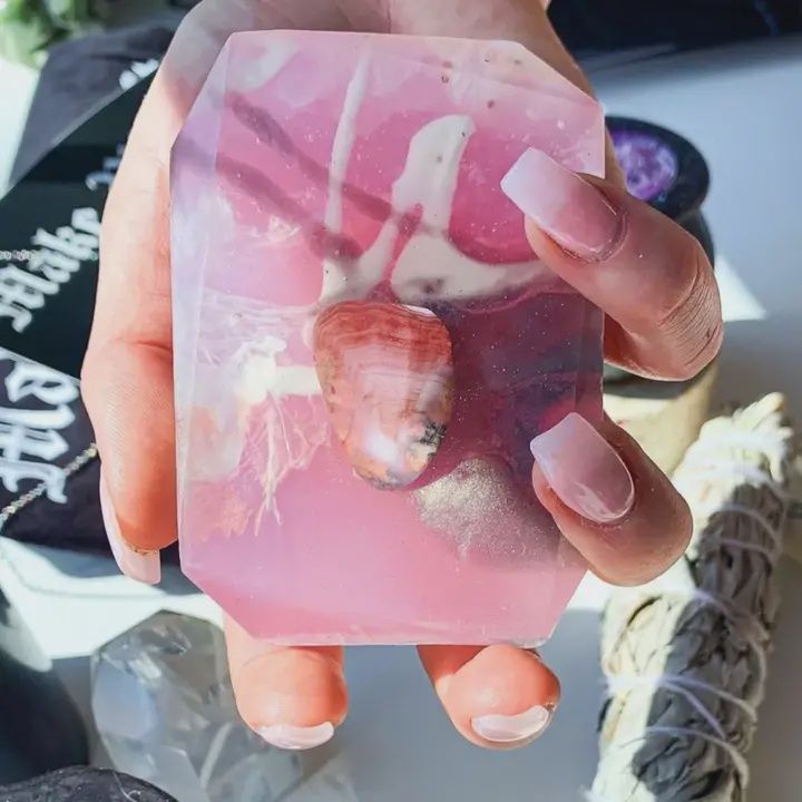 Soap Crystal Infused Bar Soap - Awaken the Sorceress 7 oz