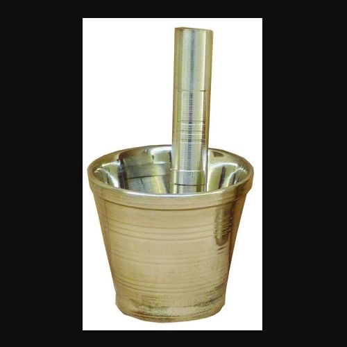 Mortar &amp; Pestle 3.5&quot; Stainless Steel