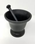 Mortar &amp; Pestle Cast Iron 4.5&quot; Urn Shaped