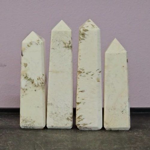 Scolecite Tower Faceted 4.5"-5.25" | 190-230g
