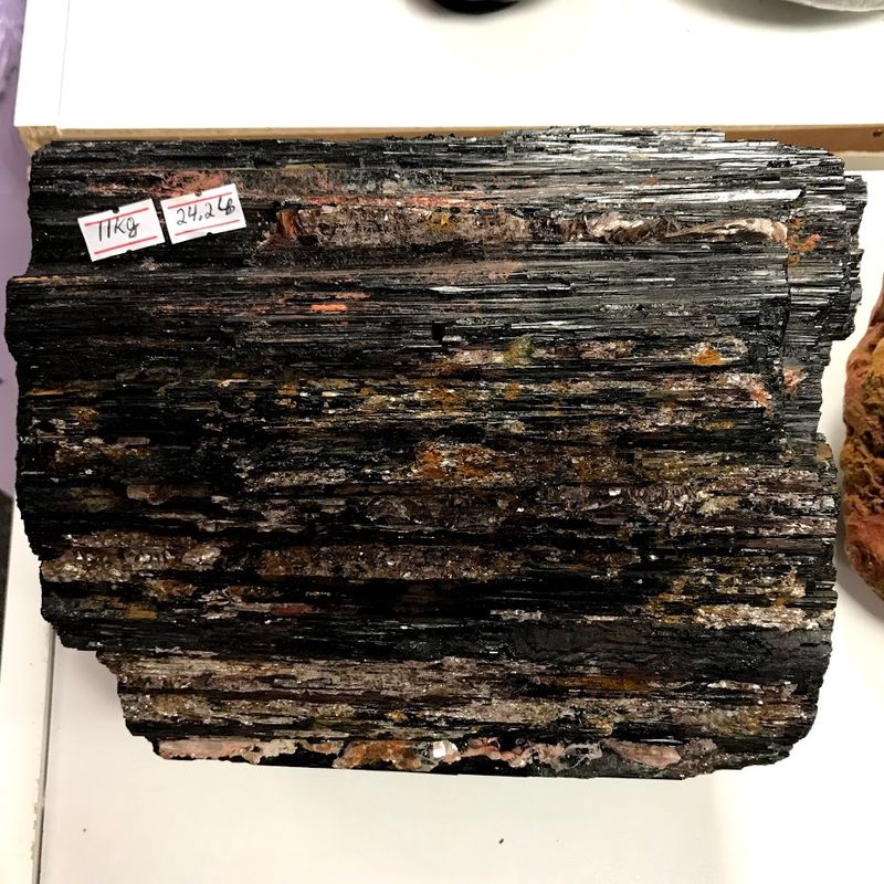 Tourmaline Black Specimen 10-11&quot; long | 11.096kg