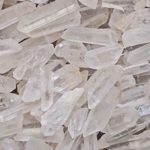 Quartz Clear Points Small Rough .75&quot;-1.5&quot;