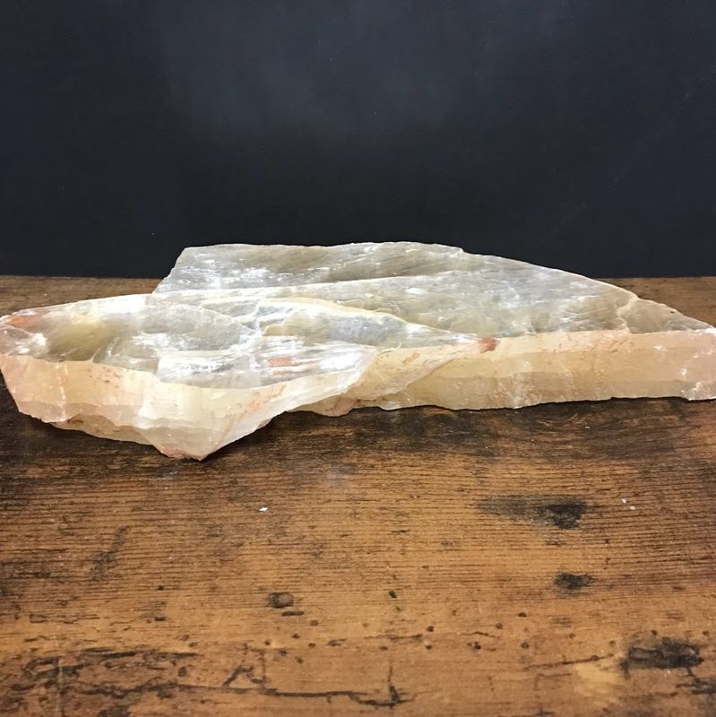 Selenite Window 11&quot;x5&quot;  1554g