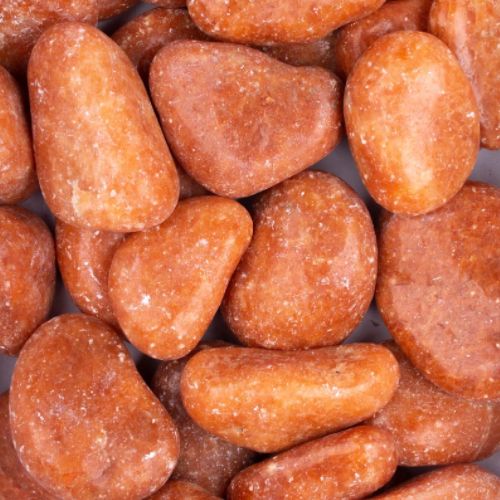 Calcite Orange Tumbled Stone XL + select size