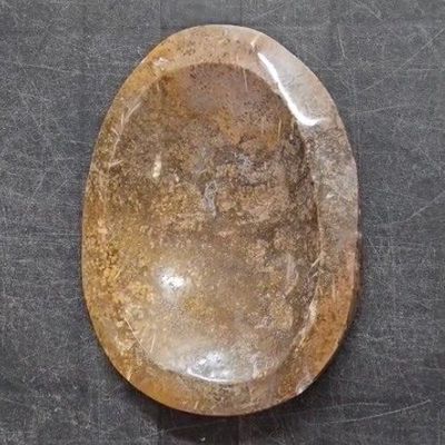 Chalcedony Gemstone Bowl 1359g