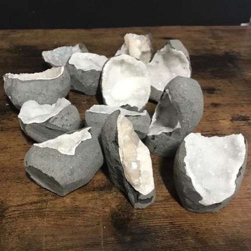 Apophyllite Druze Egg, Size: 70-140gms